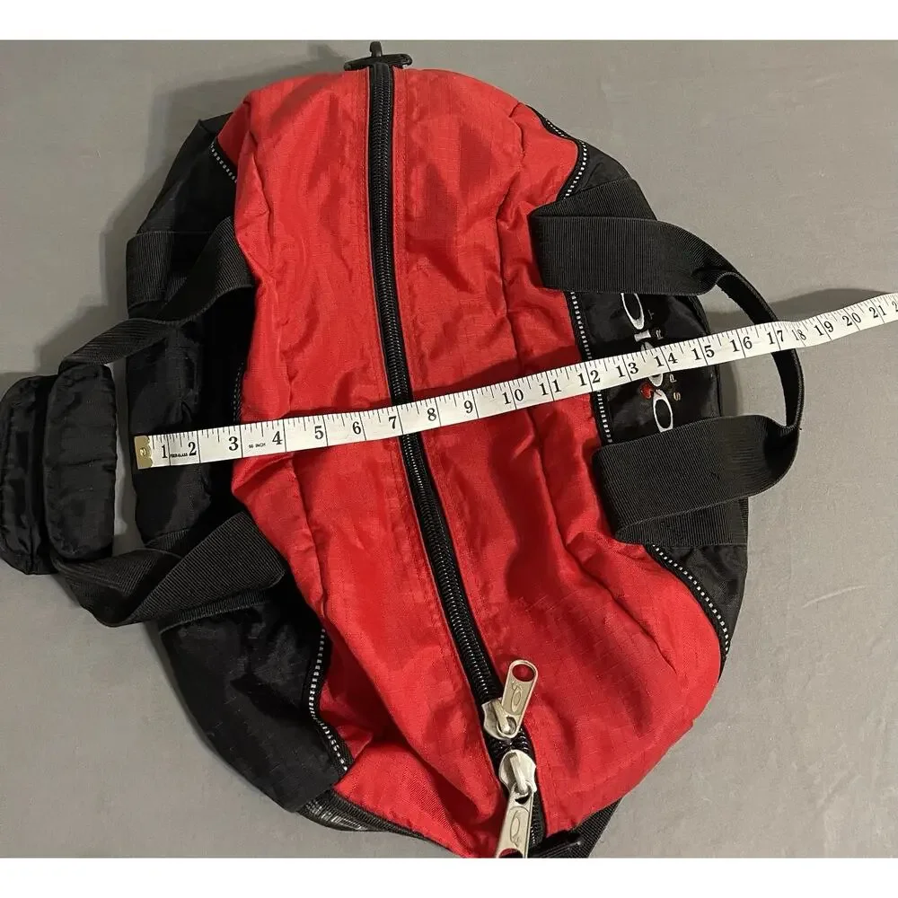 OGIO Sport Duffel Bag Red Black Great Condition Gym Travel